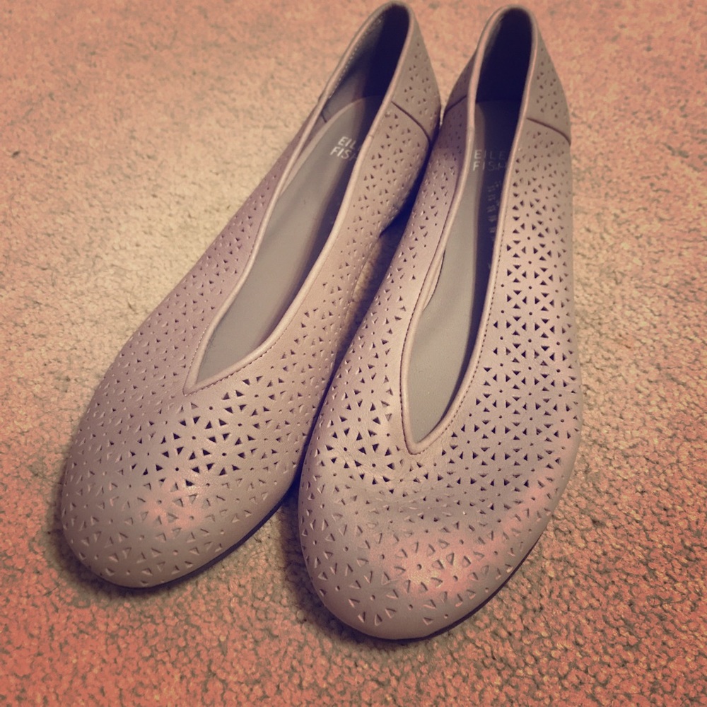 Eileen Fisher Vero Cuoio Glove Shoes Tan 7